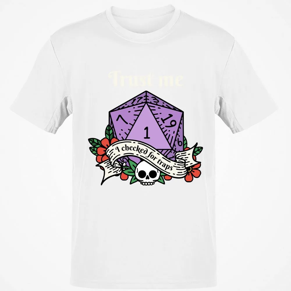 Trust Me I Checked for Traps - White - 12