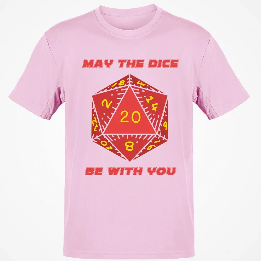 May the Dice Be With You - Light Pink - 5