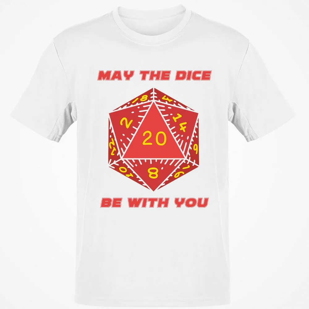 May the Dice Be With You - White - 12