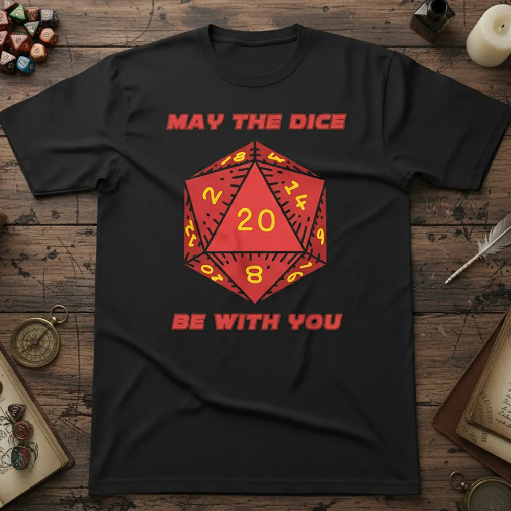 May the Dice Be With You Classic Unisex T-Shirt - 1