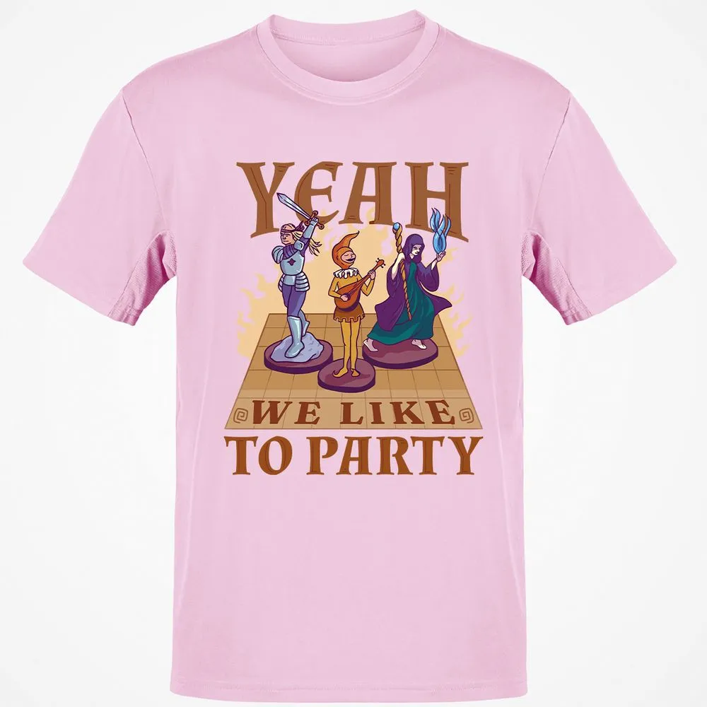 Yeah We Like to Party - Light Pink - 5