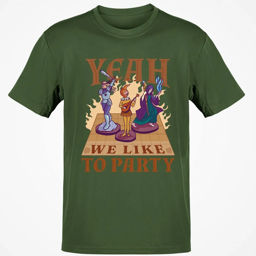 Yeah We Like to Party - Military Green - 6