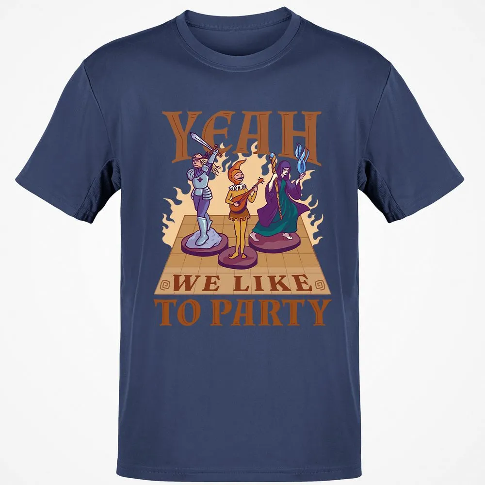 Yeah We Like to Party - Navy - 7