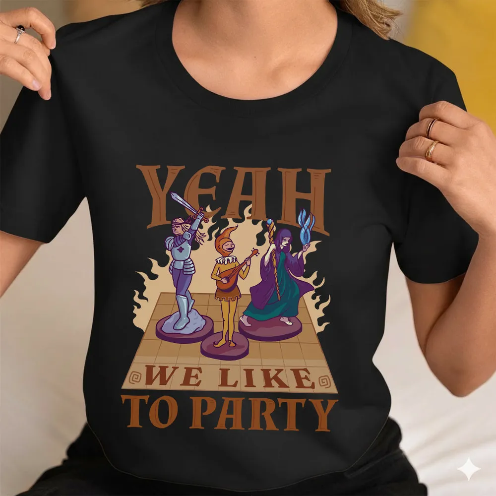Yeah We Like to Party Classic Unisex T-Shirt - 1
