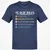 Dungeon Master Rules – Ye Olde RPG Classic Unisex T-Shirt - Navy - 7