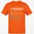 Dungeon Master Rules – Ye Olde RPG Classic Unisex T-Shirt - Orange - 8