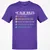 Dungeon Master Rules – Ye Olde RPG Classic Unisex T-Shirt - Purple - 9