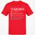 Dungeon Master Rules – Ye Olde RPG Classic Unisex T-Shirt - Red - 10