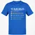 Dungeon Master Rules – Ye Olde RPG Classic Unisex T-Shirt - Royal - 11