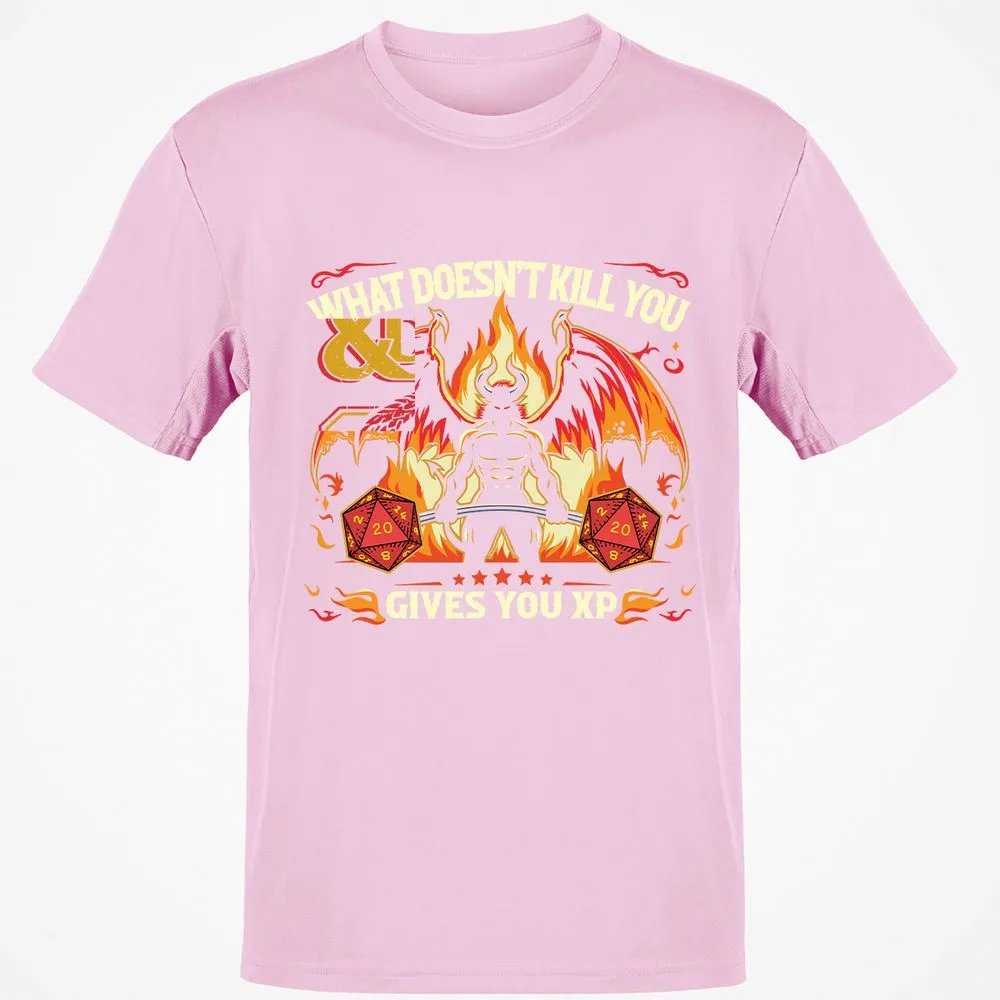 What Doesn’t Kill You Gives You XP - Light Pink - 5