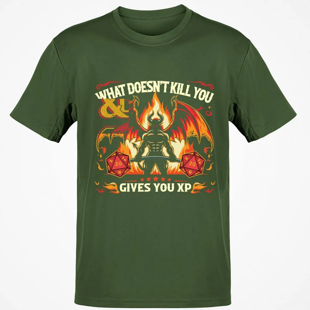 What Doesn’t Kill You Gives You XP - Military Green - 6