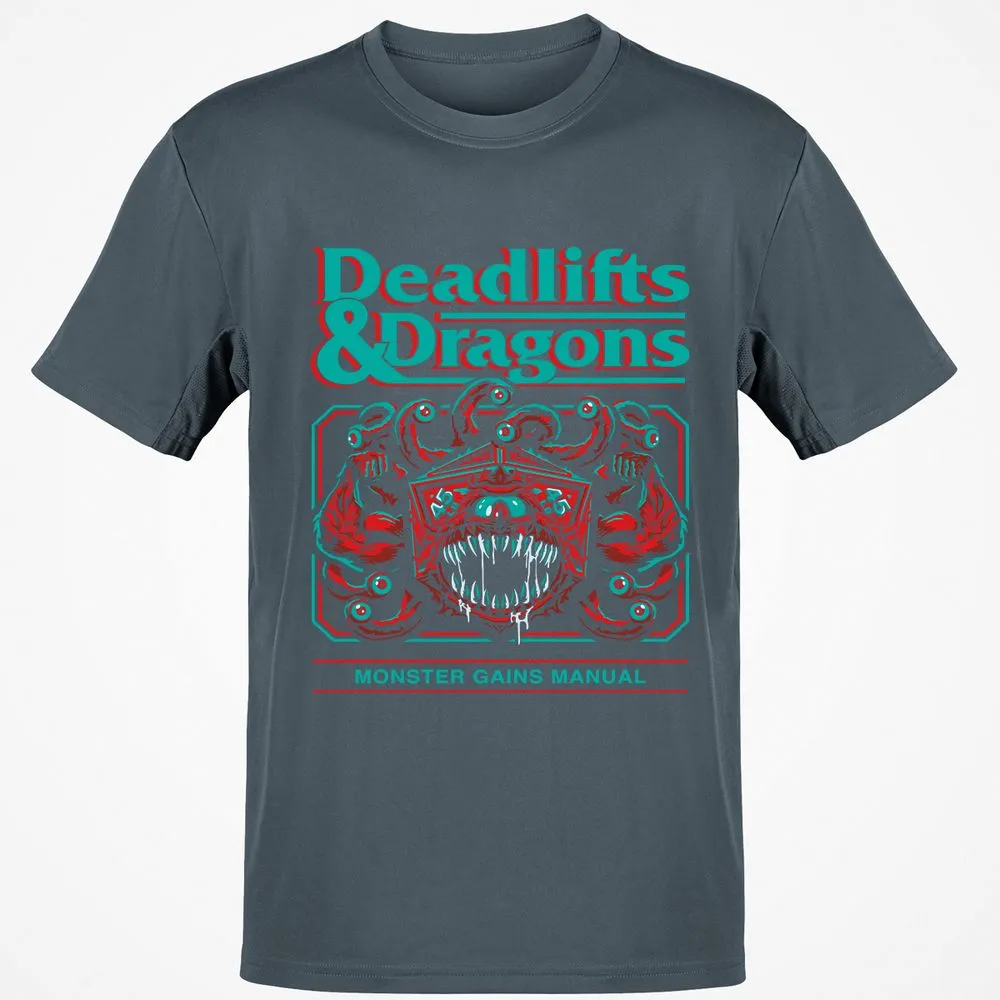 Deadlifts & Dragons Beholder - Charcoal - 3