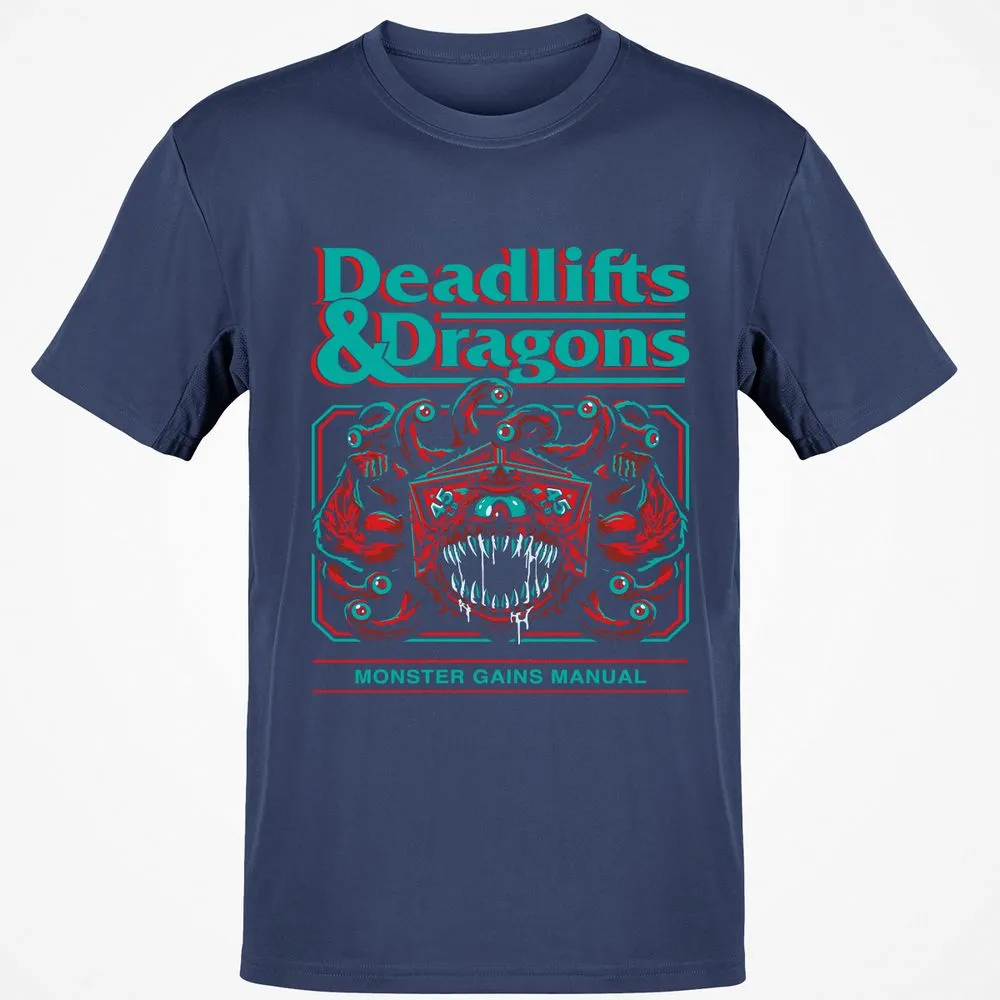 Deadlifts & Dragons Beholder - Navy - 7