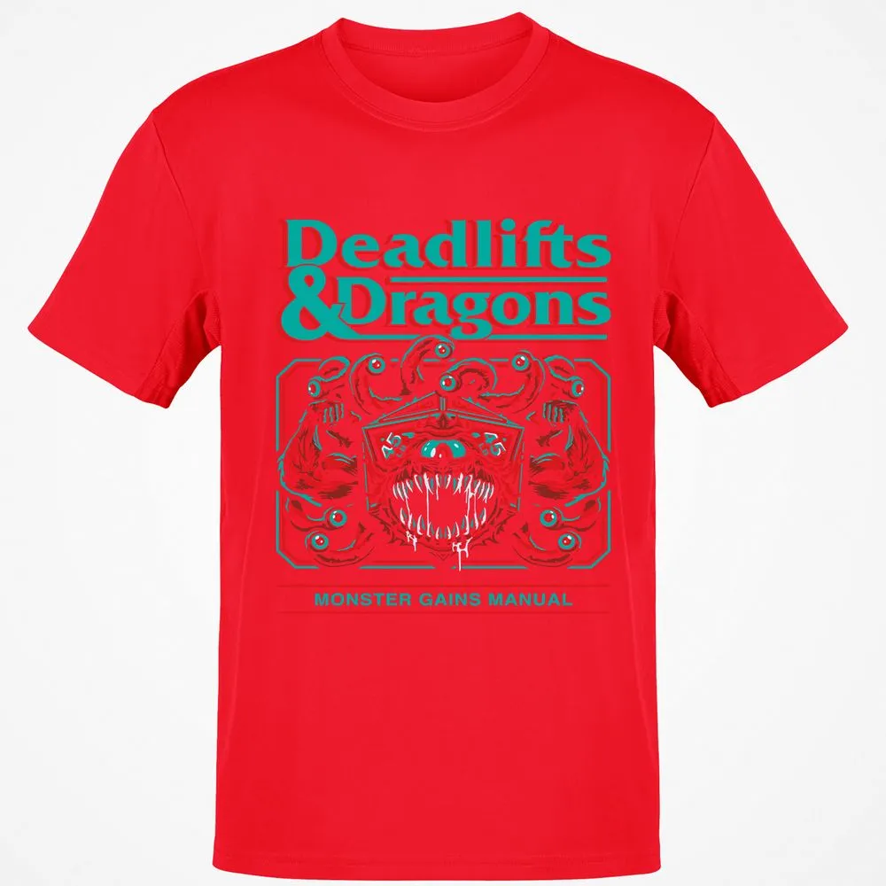 Deadlifts & Dragons Beholder - Red - 10