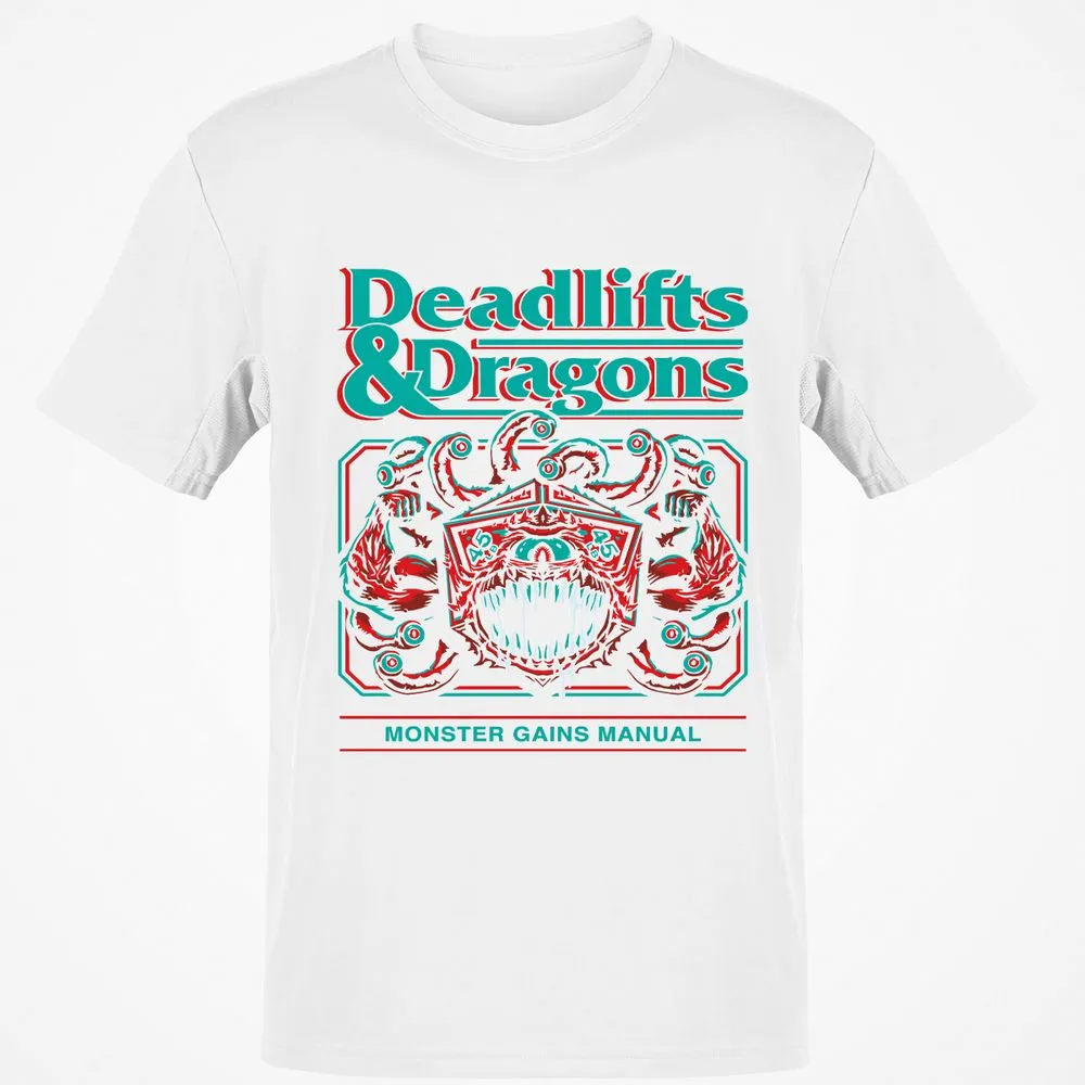 Deadlifts & Dragons Beholder - White - 12