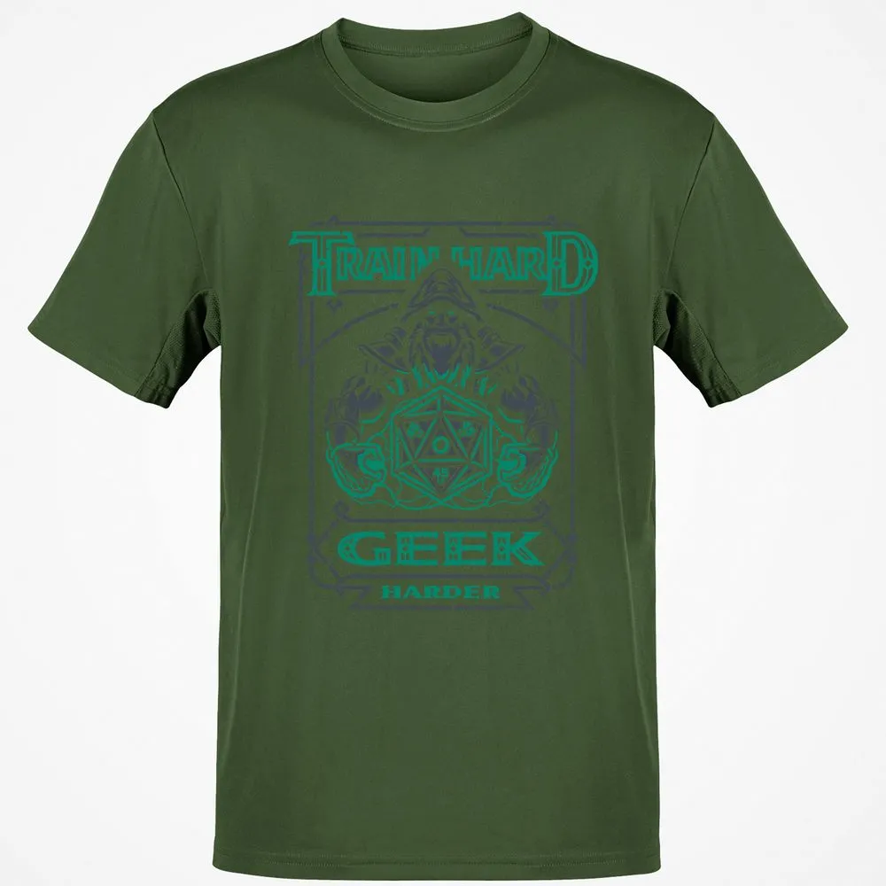 Train Hard, Geek Harder - Military Green - 6
