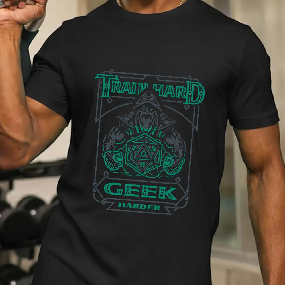 Train Hard, Geek Harder Classic Unisex T-Shirt - 2
