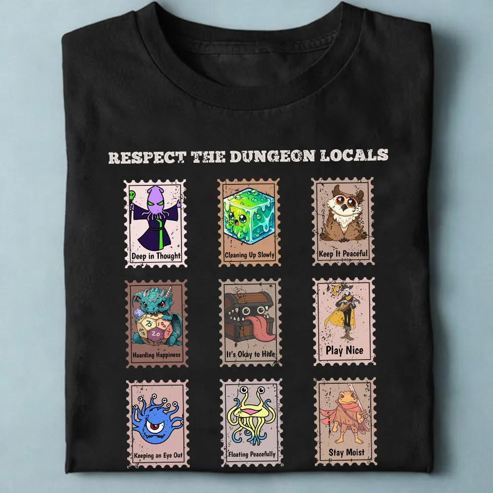 RESPECT THE DUNGEON LOCALS Classic Unisex T-Shirt - 1