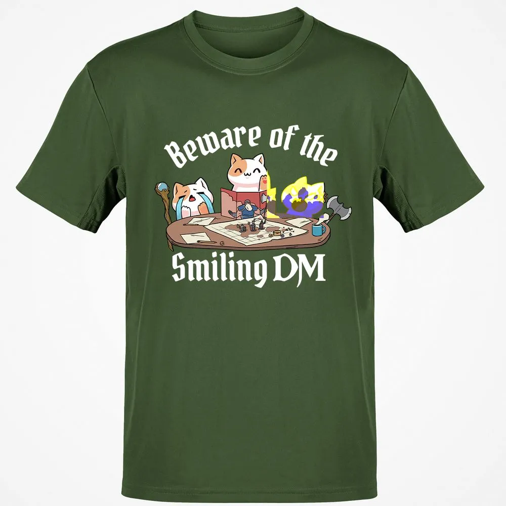 Beware of the Smiling DM - Military Green - 6