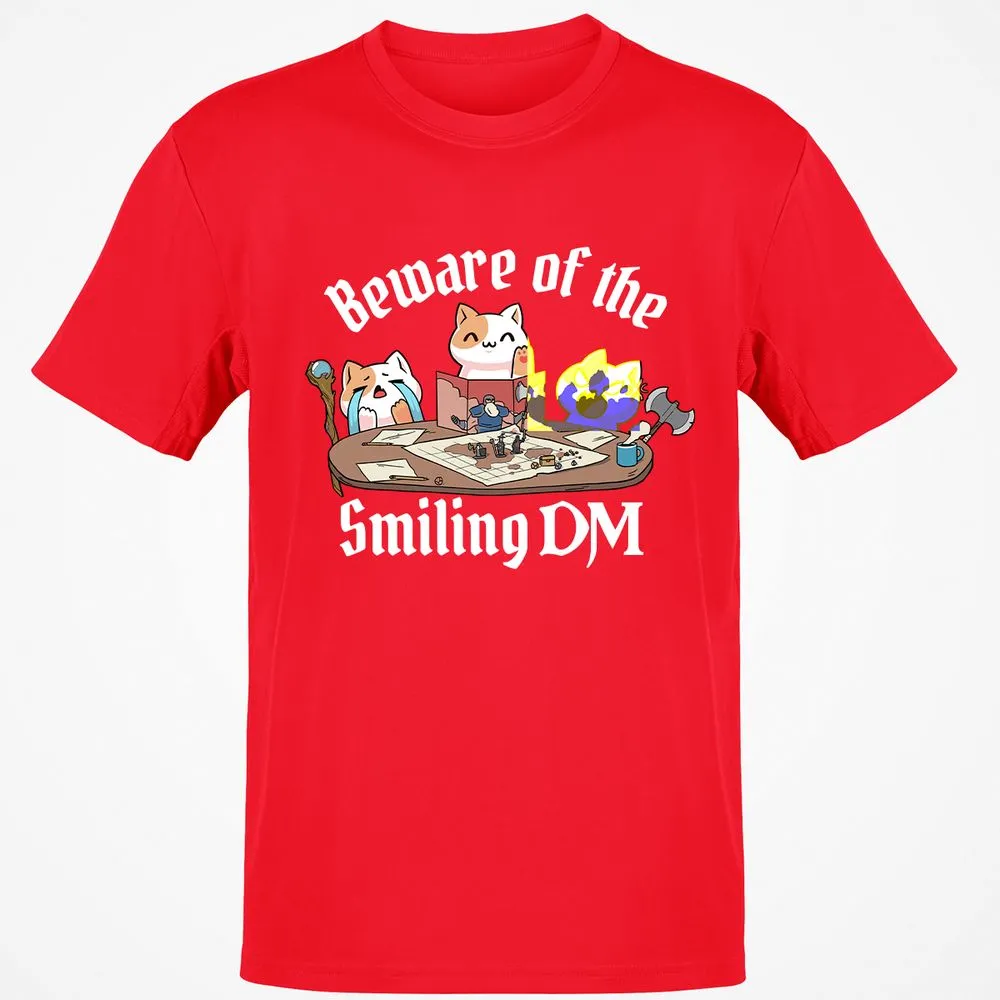 Beware of the Smiling DM - Red - 10