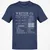 Writer Stats New Classic Unisex T-Shirt - Navy - 7