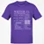 Writer Stats New Classic Unisex T-Shirt - Purple - 9