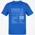 Writer Stats New Classic Unisex T-Shirt - Royal - 11