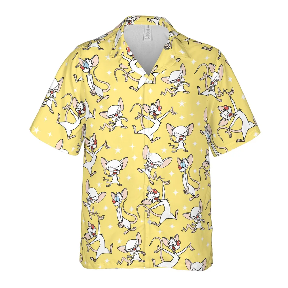 Lab Style Pinky and the Brain Hawaiian Shirt - 2