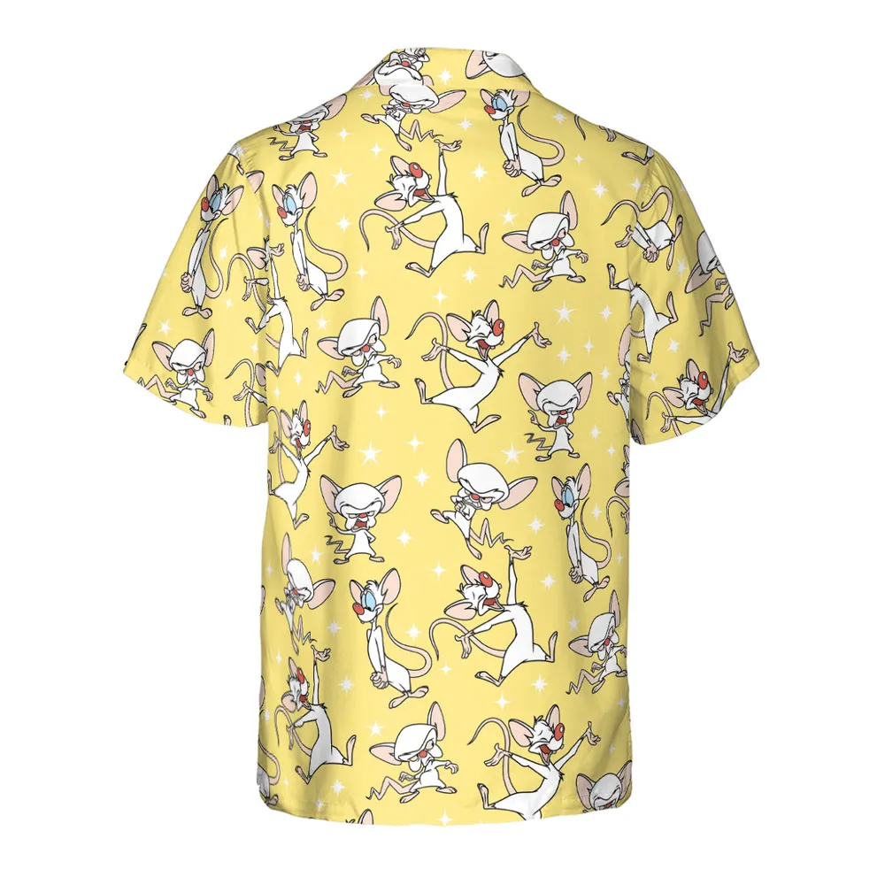 Lab Style Pinky and the Brain Hawaiian Shirt - 3