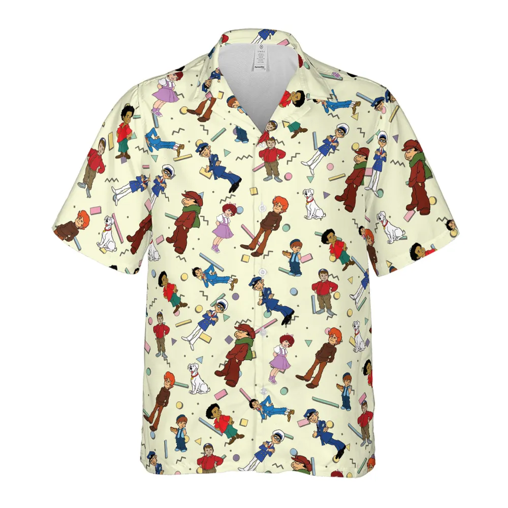 The Little Rascals Cartoon Characters Hawaiian Shirt - 2