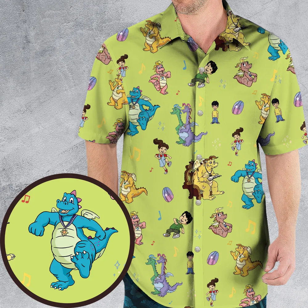 Dragontales Characters Hawaiian Shirt - 1