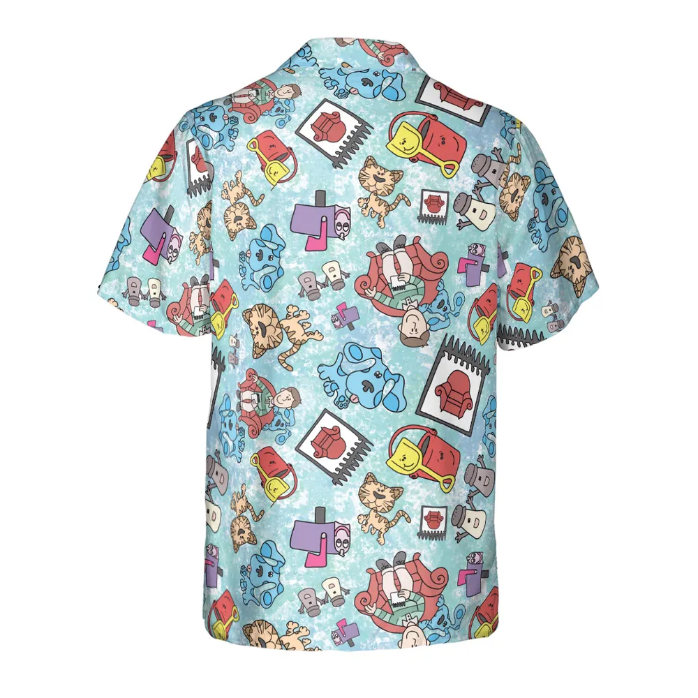 Blue's Clues Friend Party Hawaiian Shirt - 3