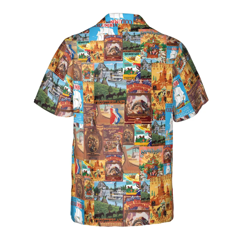 Big Thunder Mountain Frontierland Hawaiian Shirt - 3