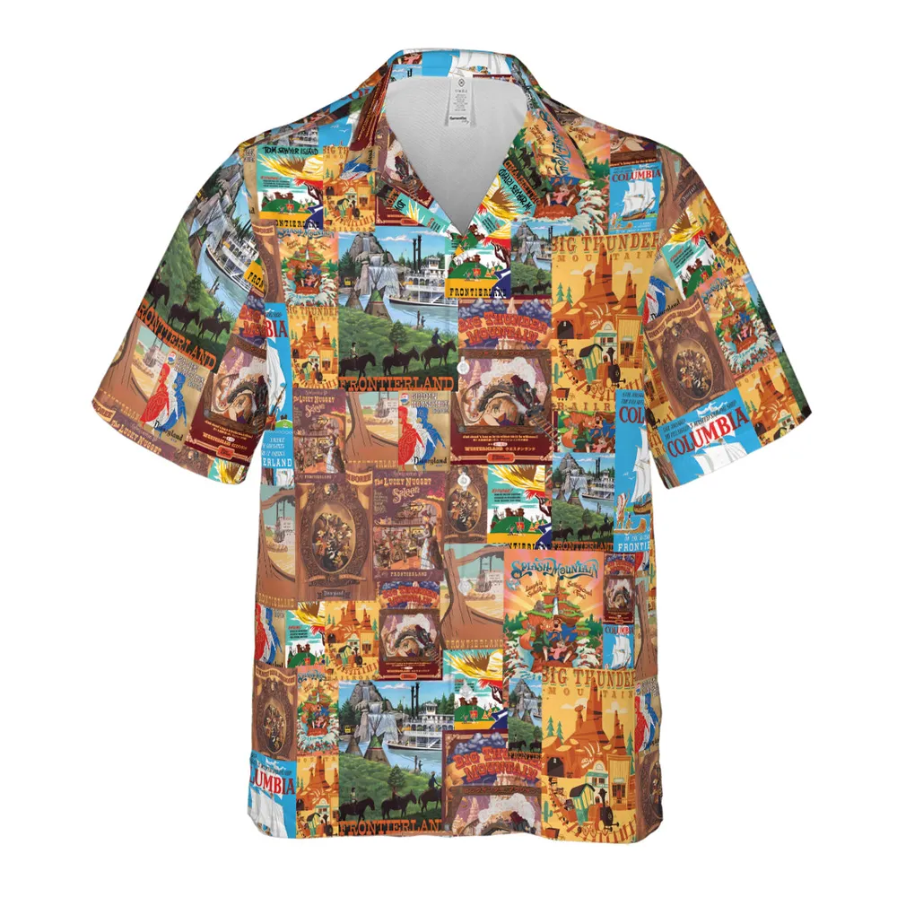 Big Thunder Mountain Frontierland Hawaiian Shirt - 2