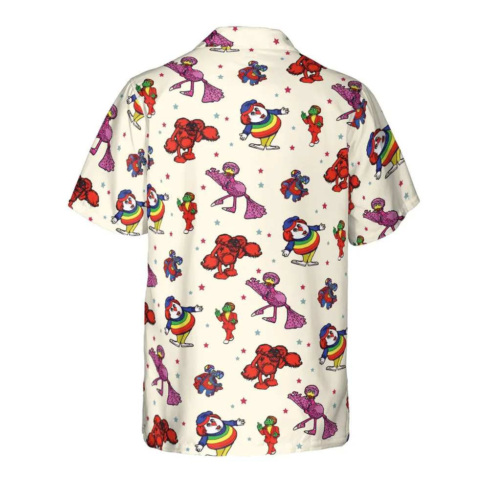 The Great Space Coaster Characters Hawaiian Shirt - 3