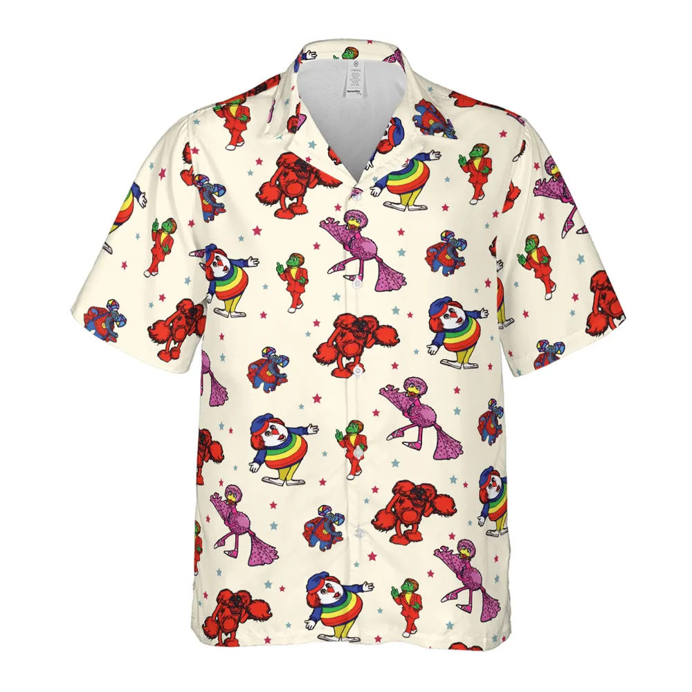 The Great Space Coaster Characters Hawaiian Shirt - 2