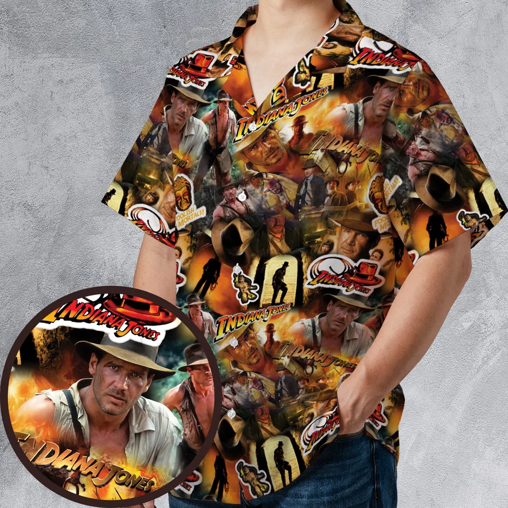 Indy Gear Indiana Jones Hawaiian Shirt - 1