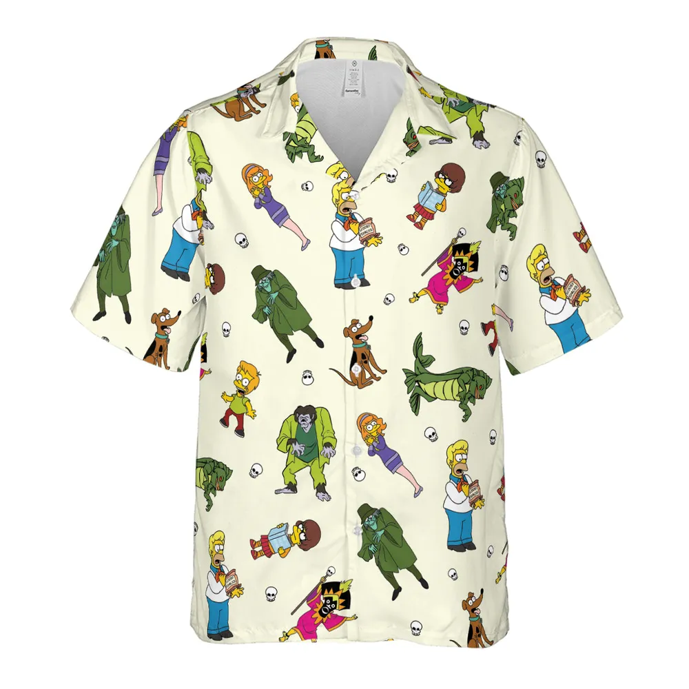 Mystery Simpsons Hawaiian Shirt - 2