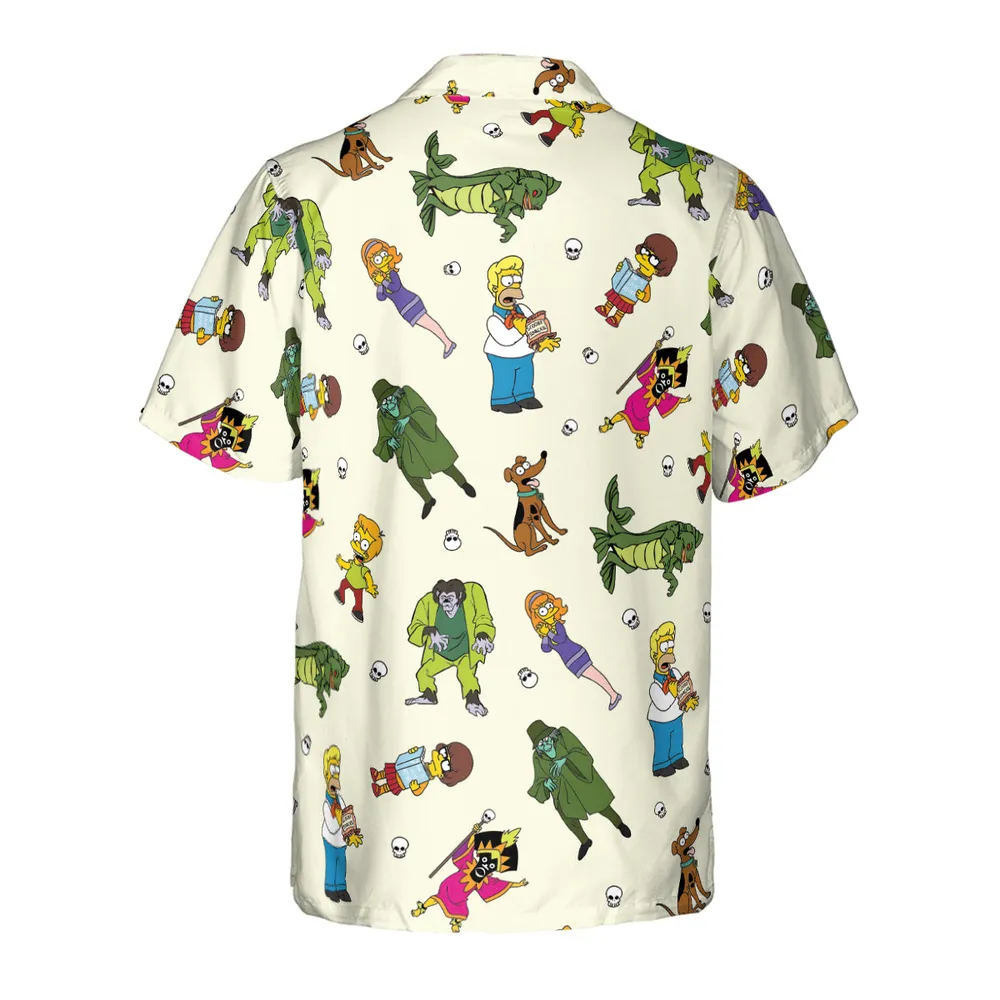 Mystery Simpsons Hawaiian Shirt - 3