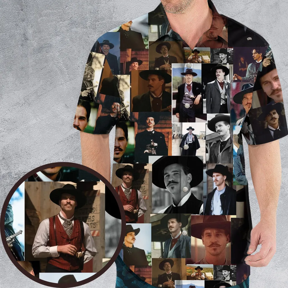 Doc Holliday Hawaiian Shirt - 1