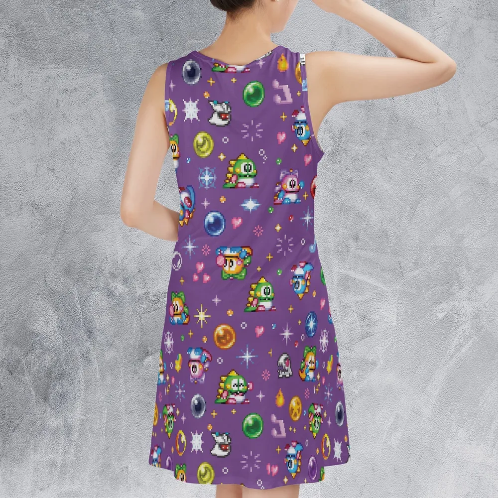 Bubble Bobble Sleeveless Dress - 3