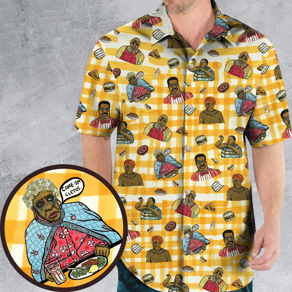 The Nutty Professor Characters Hawaiian Shirt - 1