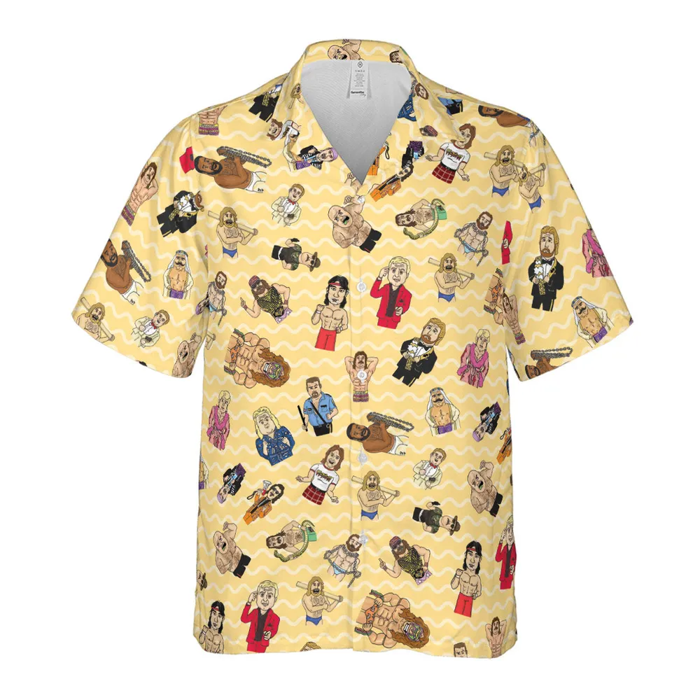 WWF Heroes Hawaiian Shirt - 2