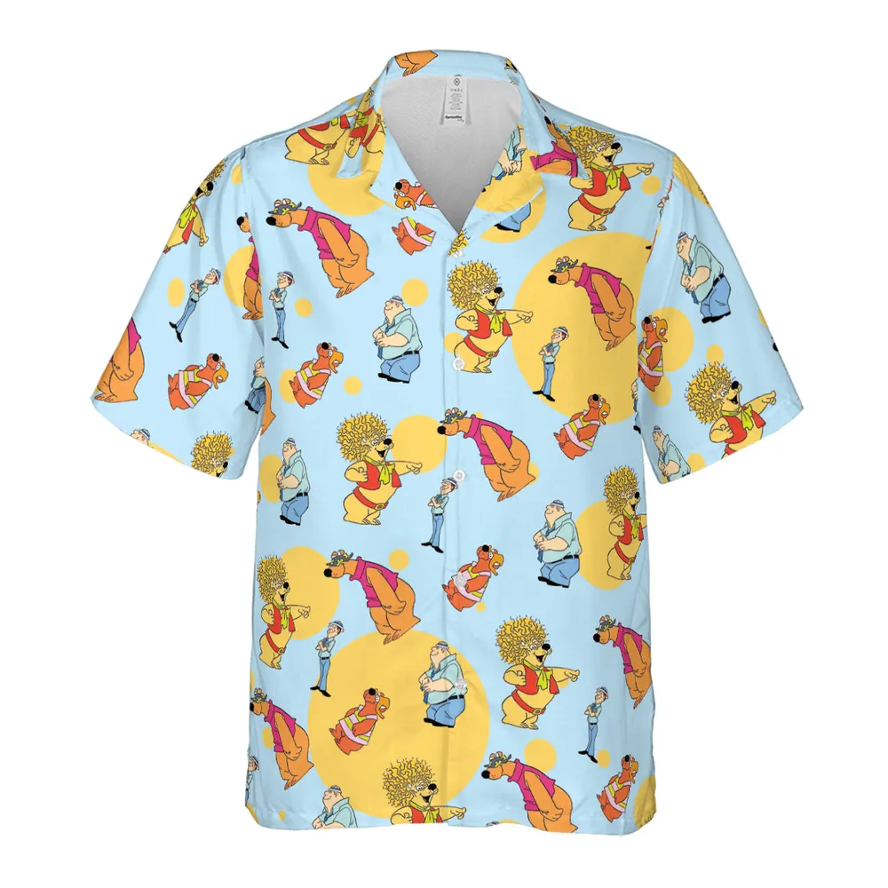 Help!... It's the Hair Bear Bunch! Hawaiian Shirt - 2