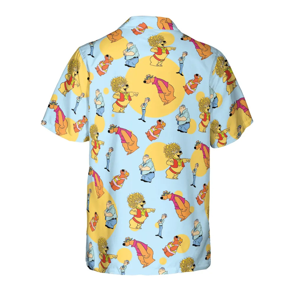 Help!... It's the Hair Bear Bunch! Hawaiian Shirt - 3
