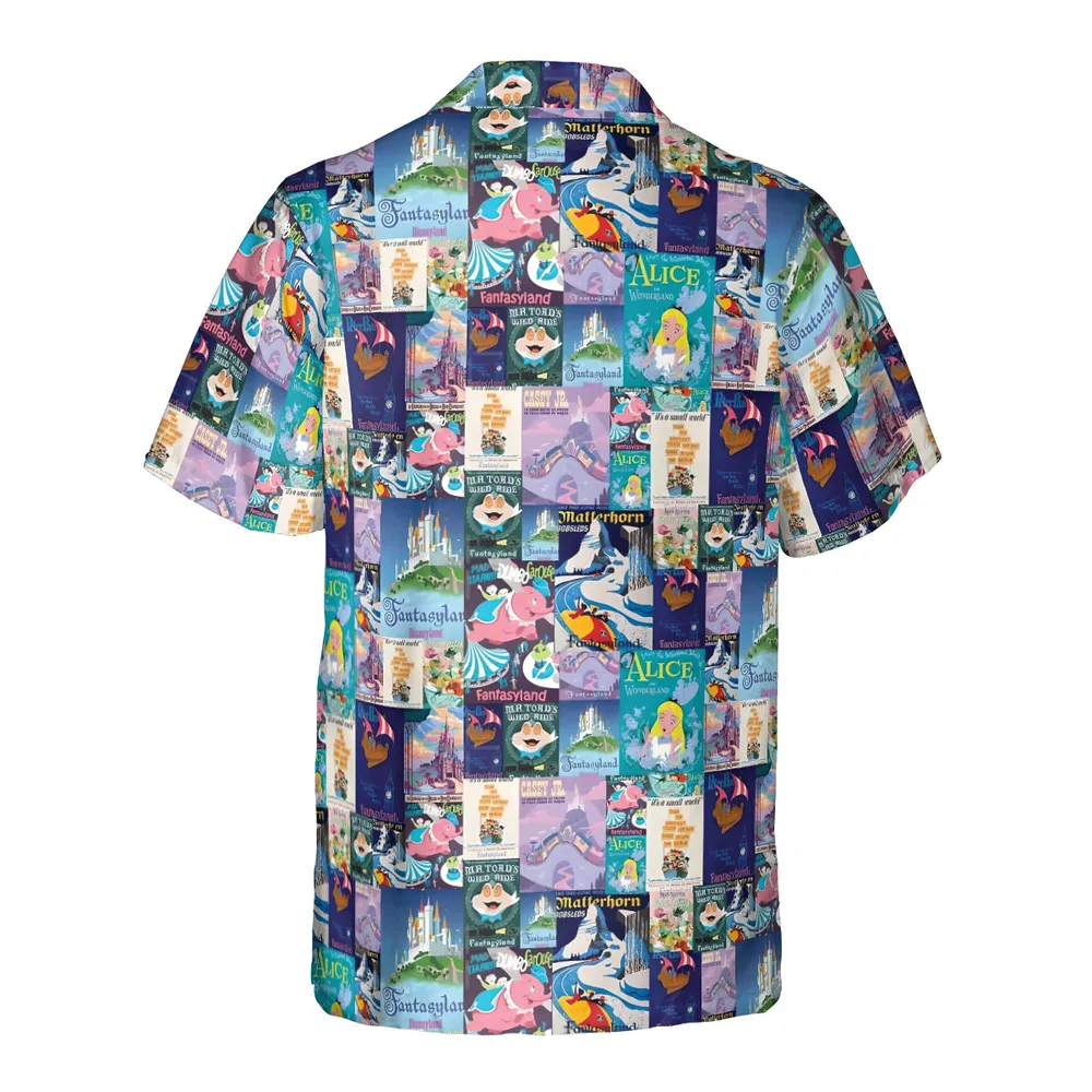 Fantasyland Theme Park Pocket Hawaiian Shirt - 3