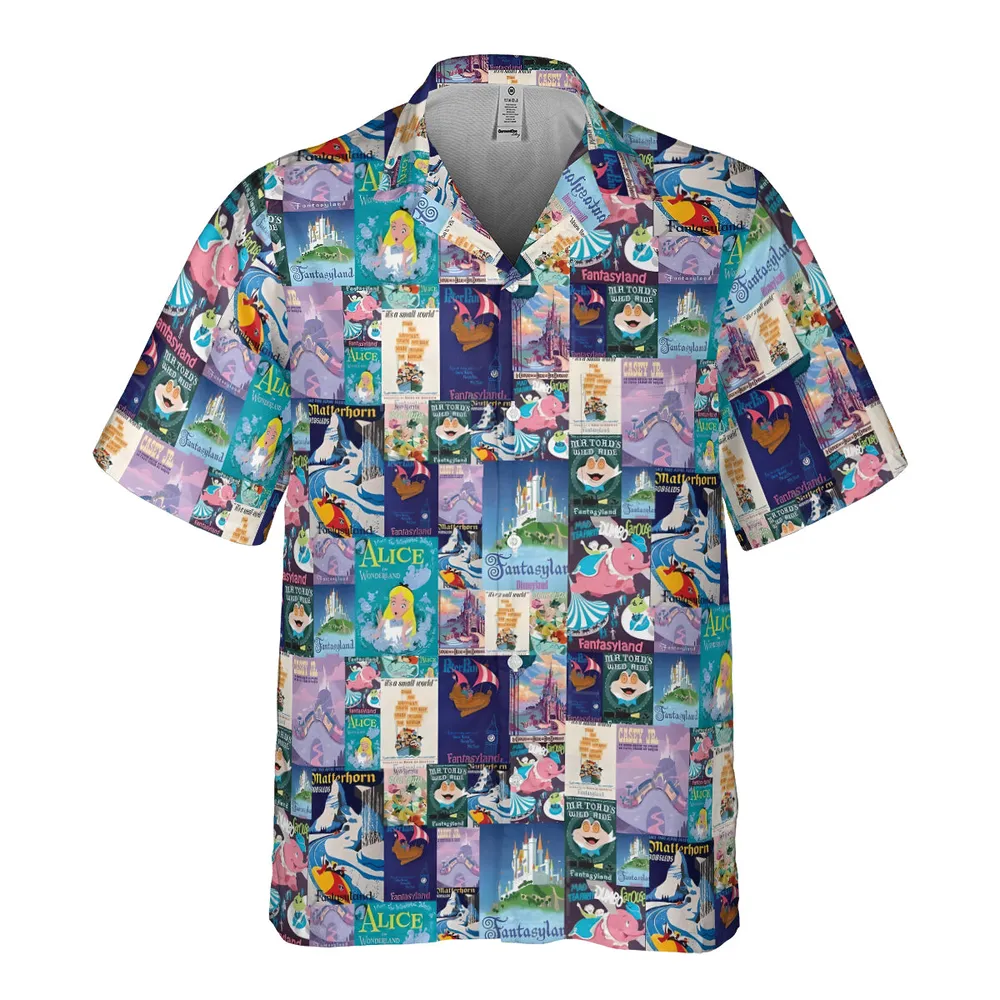 Fantasyland Theme Park Pocket Hawaiian Shirt - 2