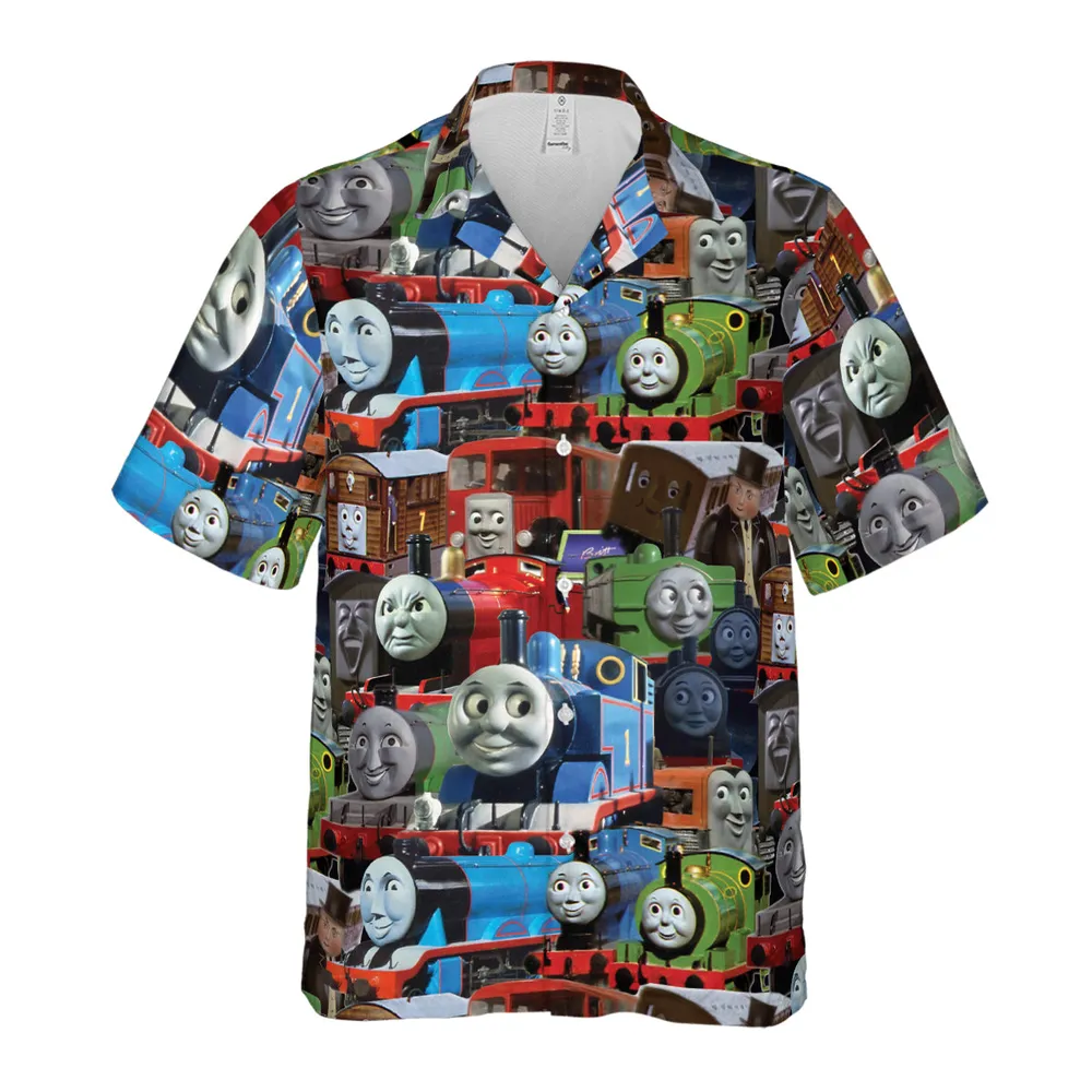 Thomas The Tank Engine Hawaiian Shirt - 2