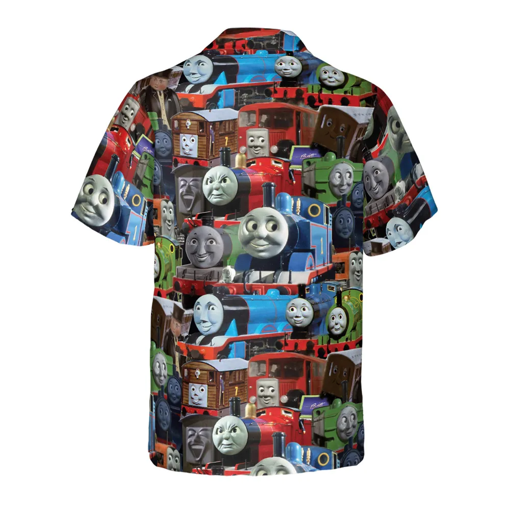 Thomas The Tank Engine Hawaiian Shirt - 3