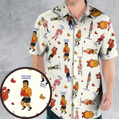 Retro Game Punch Out Hawaiian Shirt